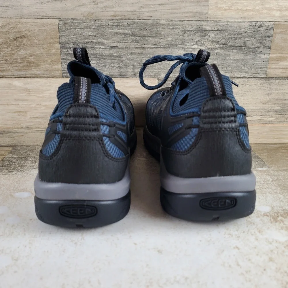 Keen Utility Flint II Sport Work Boots Womens Sz 9 M Midnight Navy Steel Gray